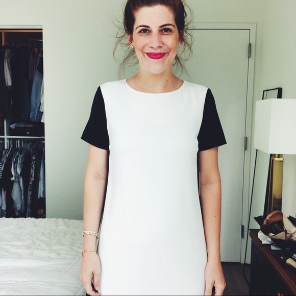 cece black and white dress